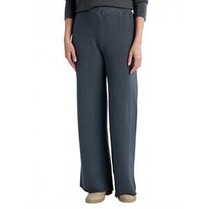 NEW COBBLESTONE LIVING women's cleo knit pants in dark grey